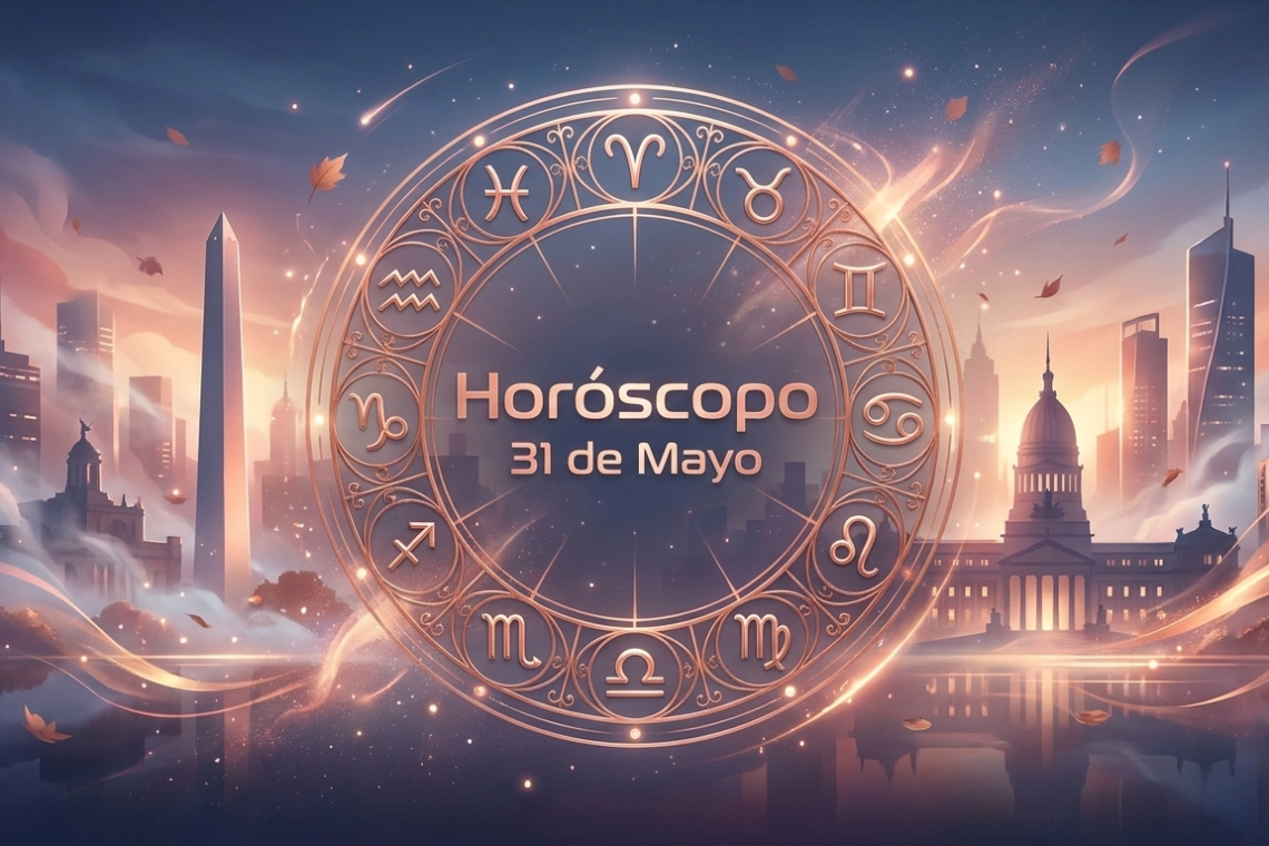 Horóscopo para hoy,  domingo 31 de mayo 2026: las predicciones para los 12 signos zodiacales avellaneda
